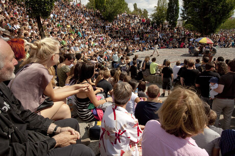 Mauerpark In berlin