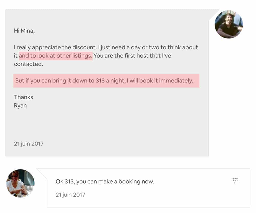 Negotiate Price with Airbnb Owner