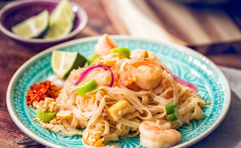 Thai food recipes with shrimp