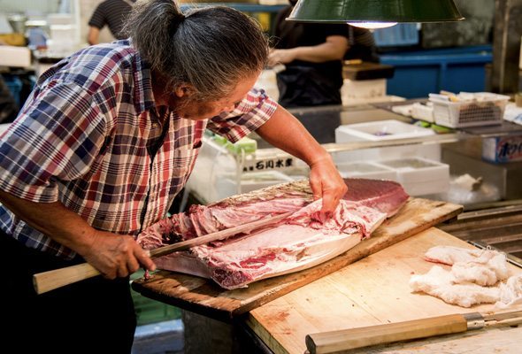 Tsukiji Seller