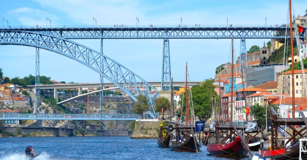 6. Dom Luis I Bridge (Porto)